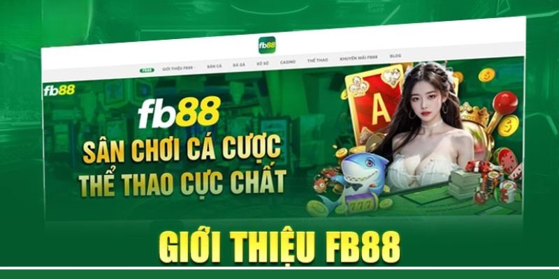 Giới thiệu fb88 là tên tuổi kỳ cựu trong làng cá cược trực tuyến 