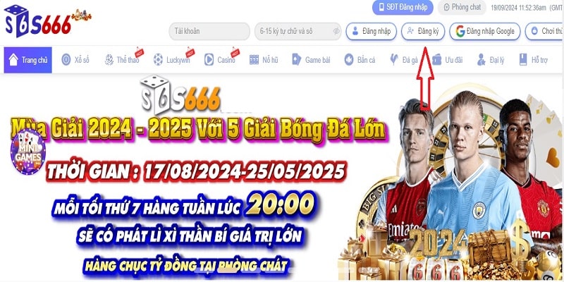 Điểm quan trọng cần nhớ khi thao tác đăng ký tài khoản S666